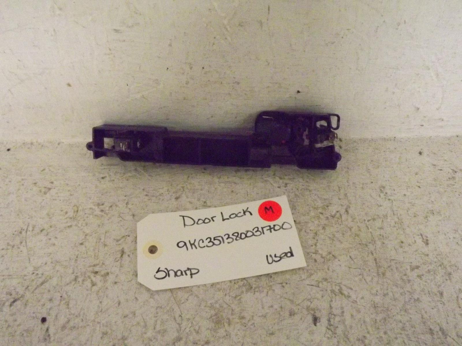 Sharp Microwave 9KC351380031700 Door Lock Used Sharp Microwave 9KC351380031700 Door Lock Used